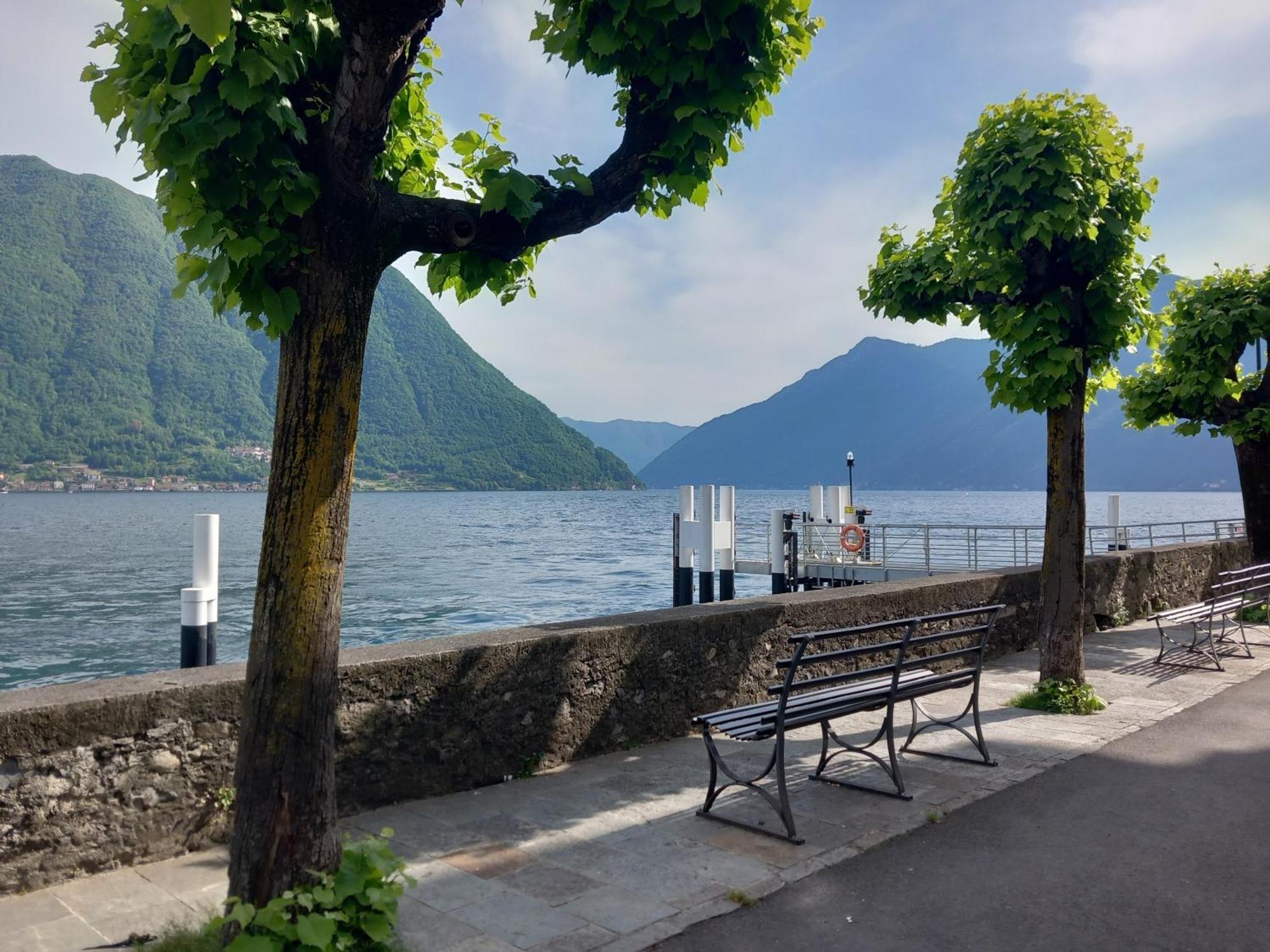 La Loggia Del Lago Colonno Экстерьер фото